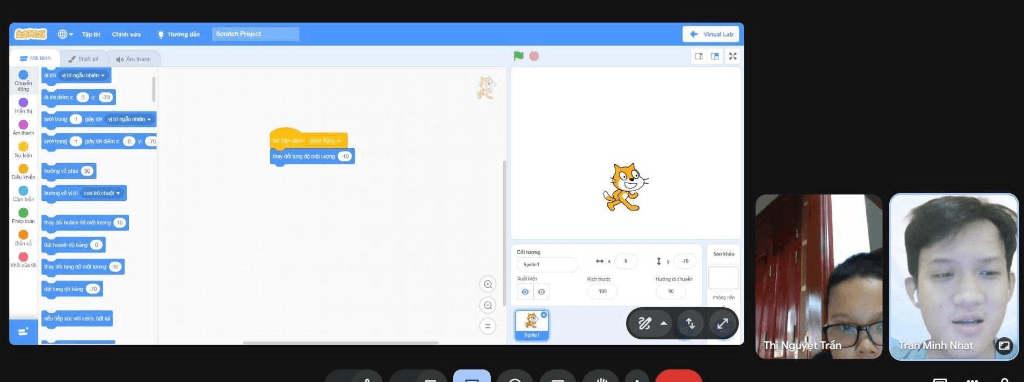 Lớp học online tương tác trực quan